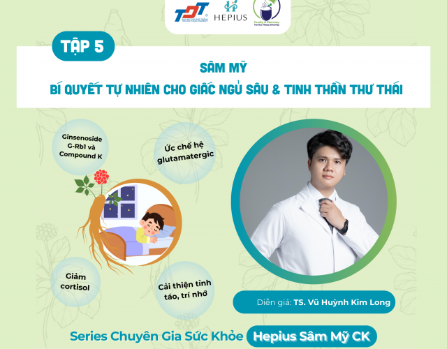 Sâm Mỹ: Giải pháp hiệu quả cho stress và mất ngủ
